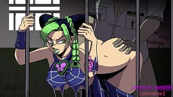 Jolyne cujoh obtiene su culo thicc interrogado