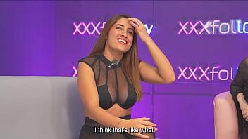 No fue una entrevista normal la tetona paula rojas terminó siendo follada duro