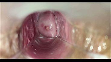 Orgasmo pulsante dentro de la vagina