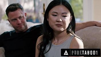Pure taboo la sorprendida lulu chu descubre un video sexual bdsm de sus vecinos seth y kimmy kimm