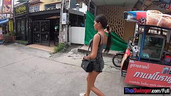 Tailandesa amateur real follada después del almuerzo por su novio temporal